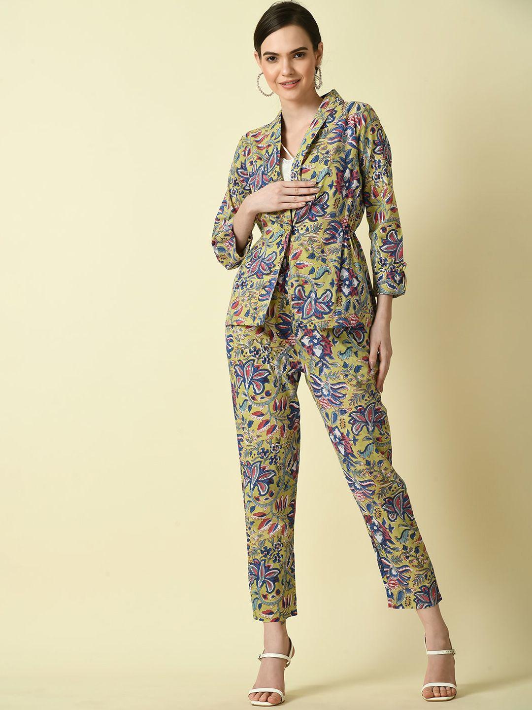 myshka floral lightweight cotton bomber with embroidered jacket