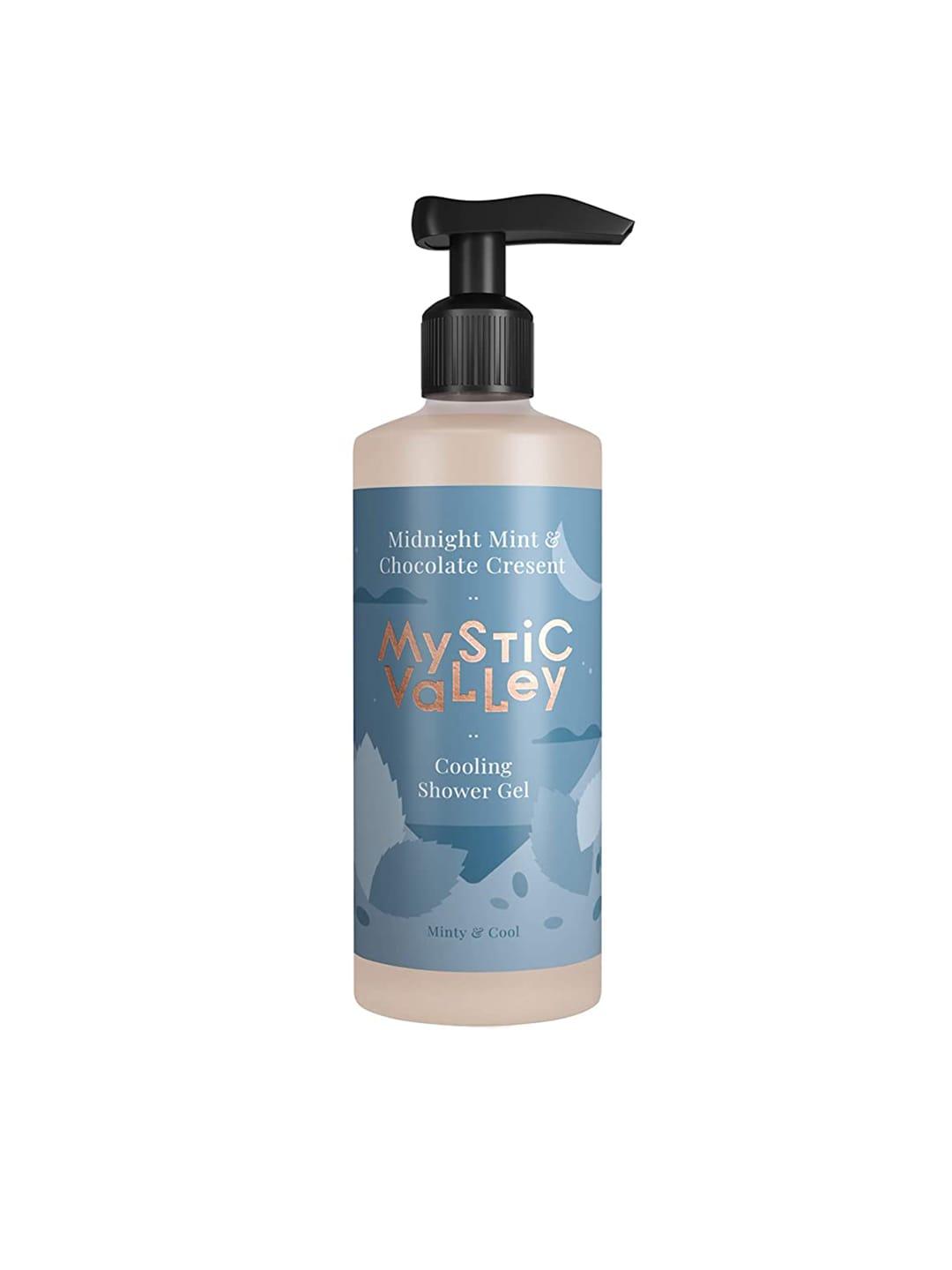 mystic valley cooling shower gel chocolate & menthol crystals - 350 ml