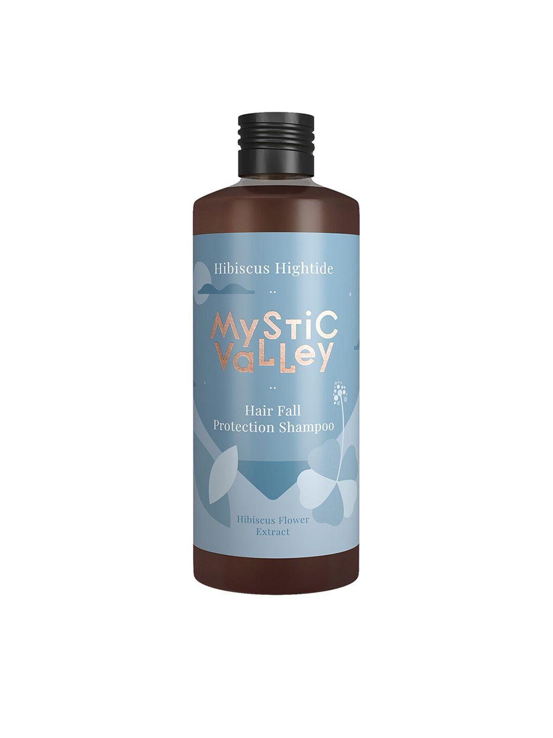 mystic valley hibiscus hightide hair fall protection shampoo with aloe vera 350 ml