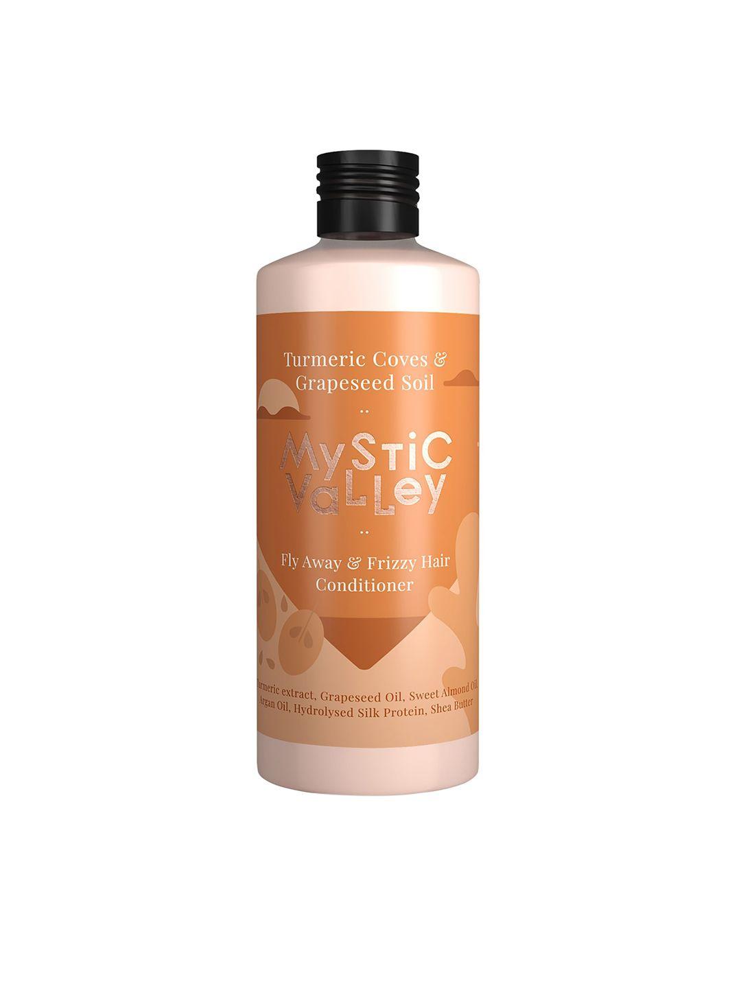 mystic valley turmeric cove & grapeseed soil fly away & frizzy hair conditioner 350 ml