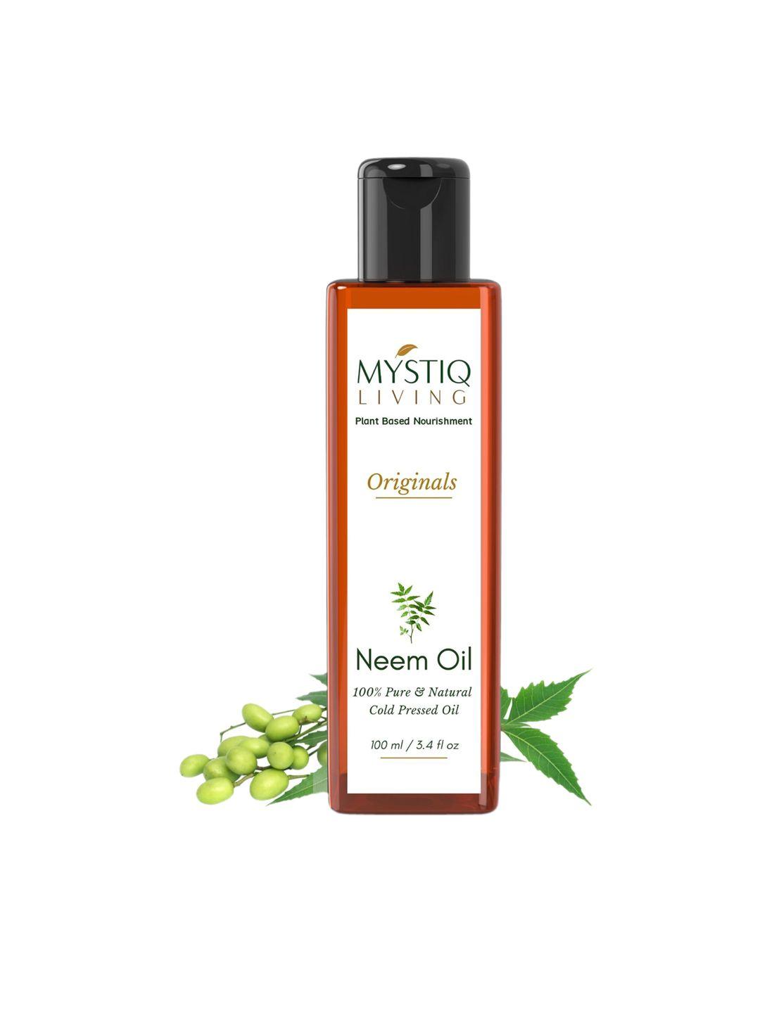 mystiq living neem oil (cold pressed) - 100 ml