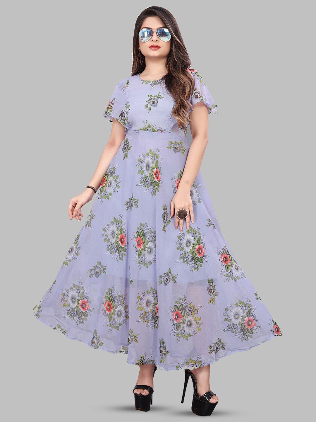 n n enterprise floral print maxi dress