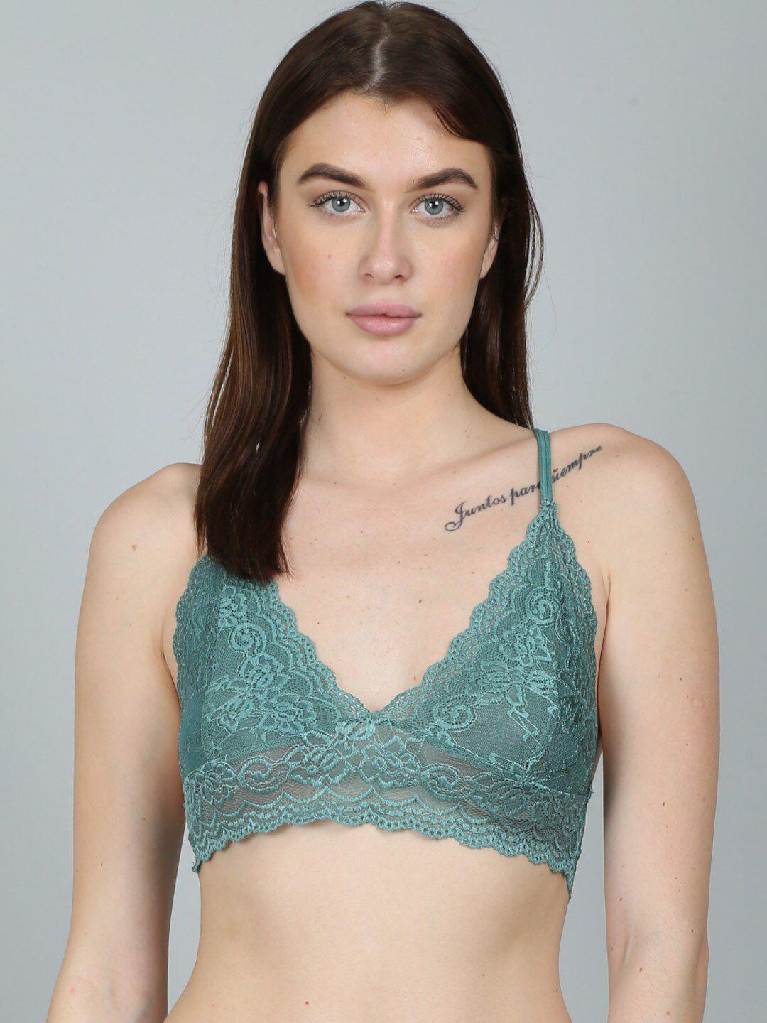 n-gal floral bralette bra