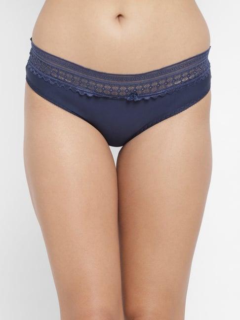 n-gal navy lace bikini panty