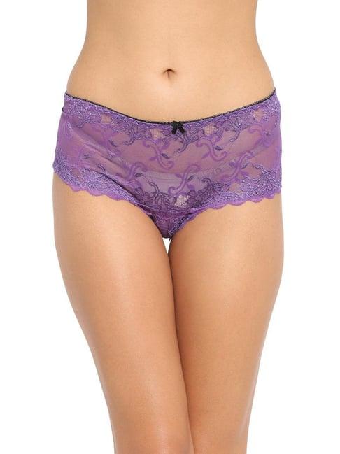 n-gal purple lace panty