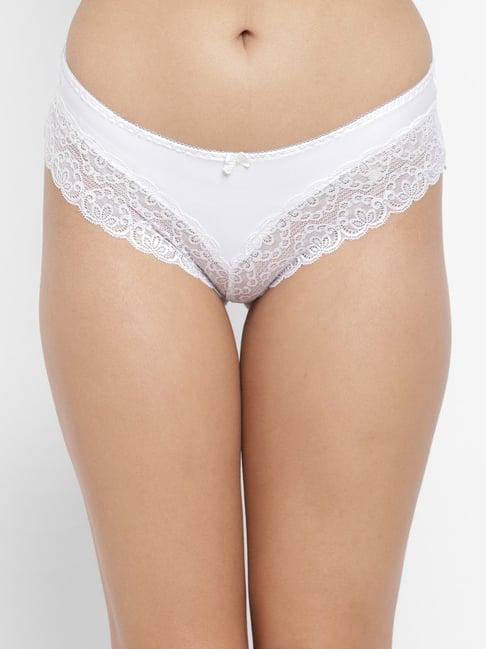 n-gal white lace hipster panty