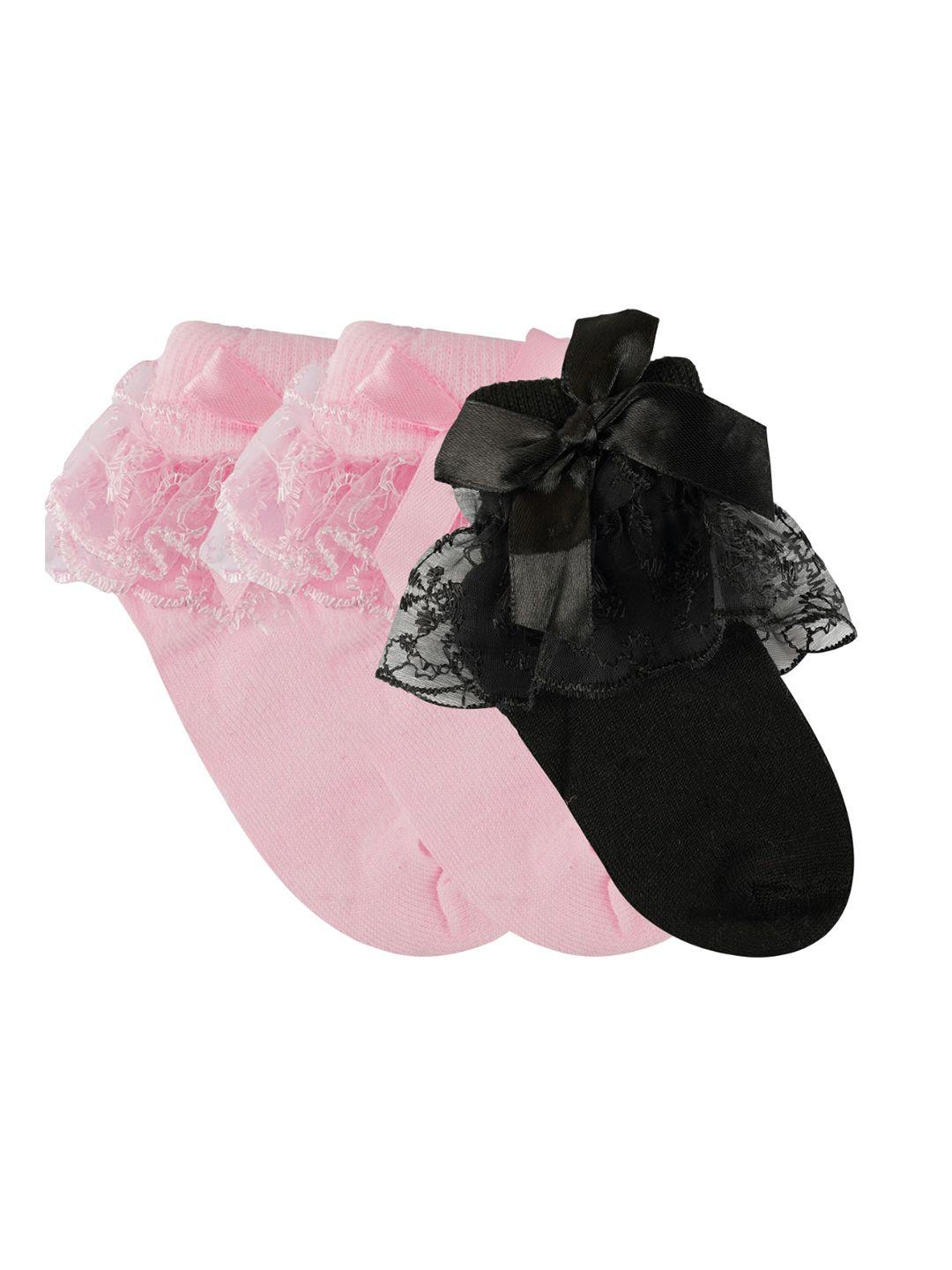 n2s next2skin girls pack of 3 frill cotton socks