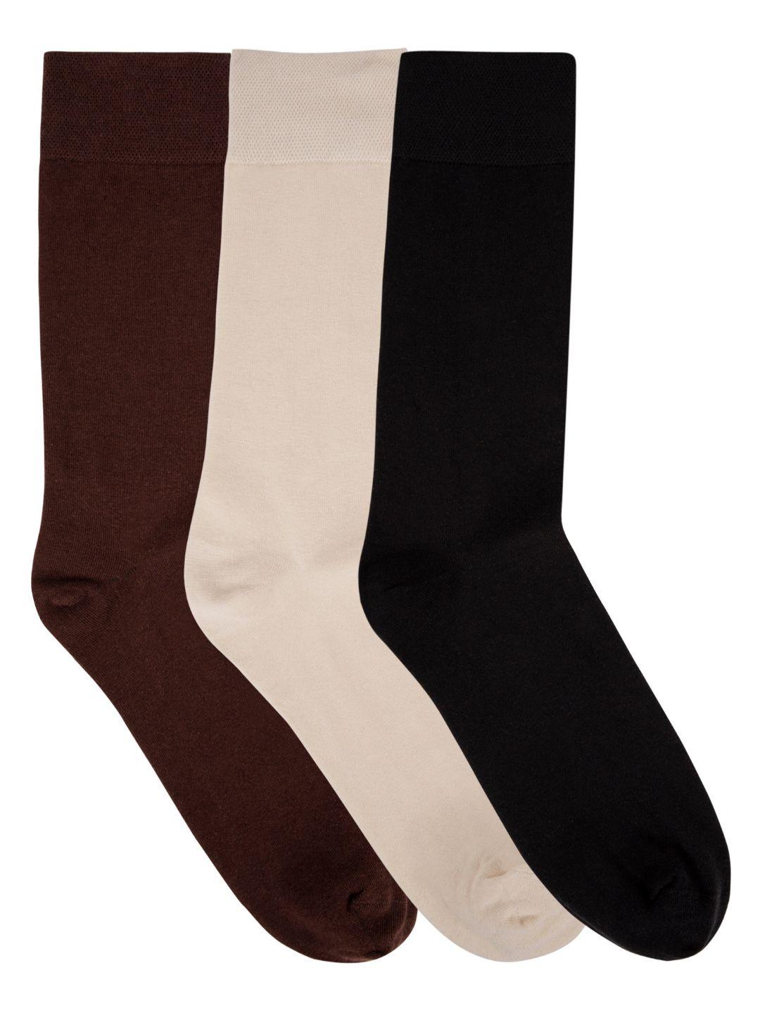 n2s next2skin men pack of 3 assorted calf-length socks