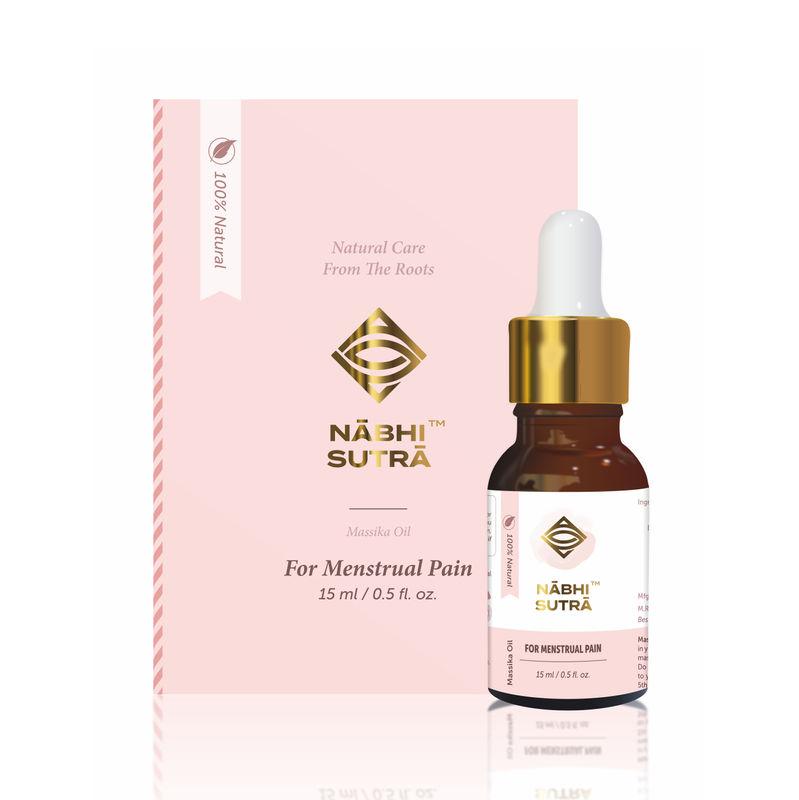 nabhi sutra belly button oil for menstrual pain relief
