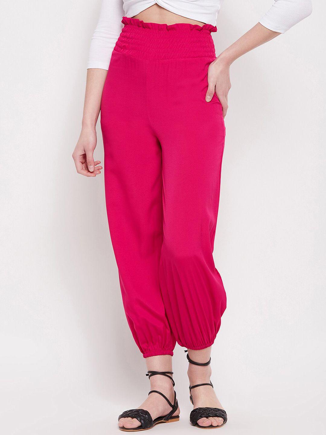 nabia women  relaxed high-rise trousers