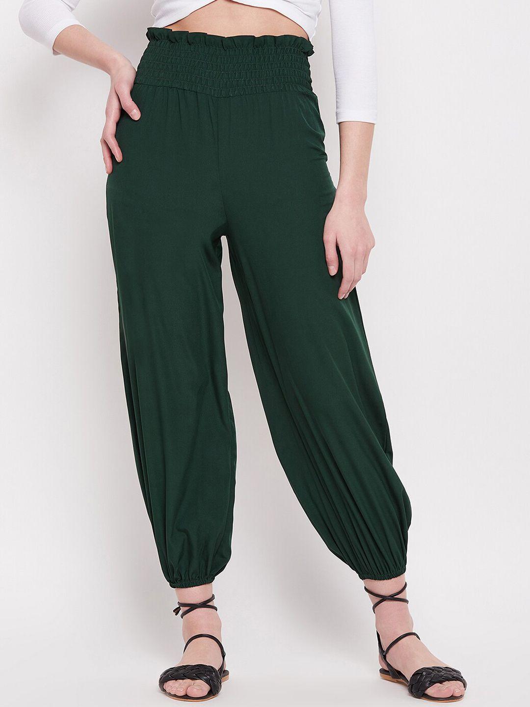 nabia women relaxed high-rise trousers