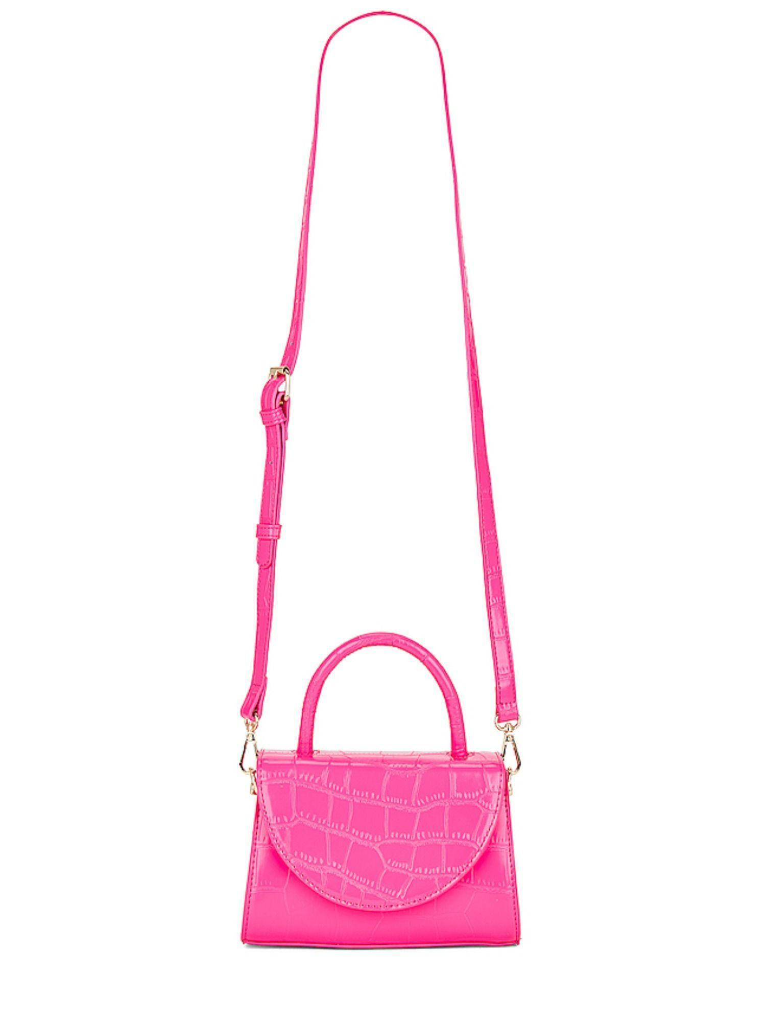 nadia top handle bag pink