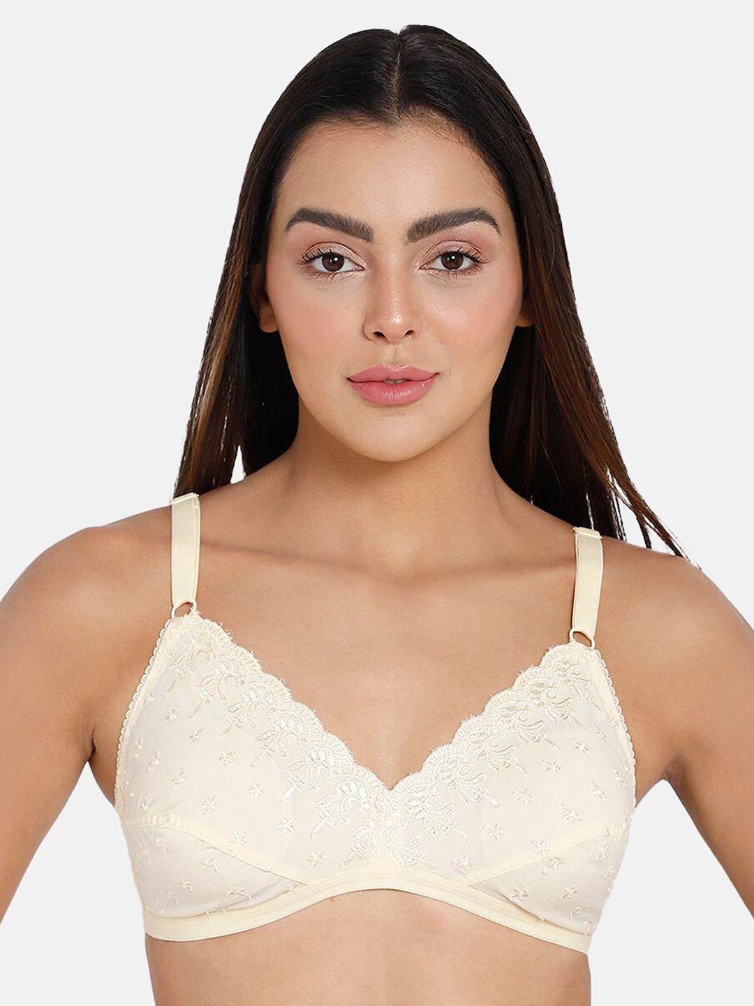 naidu hall full coverage non padded pure cotton everyday bra with all day comfort