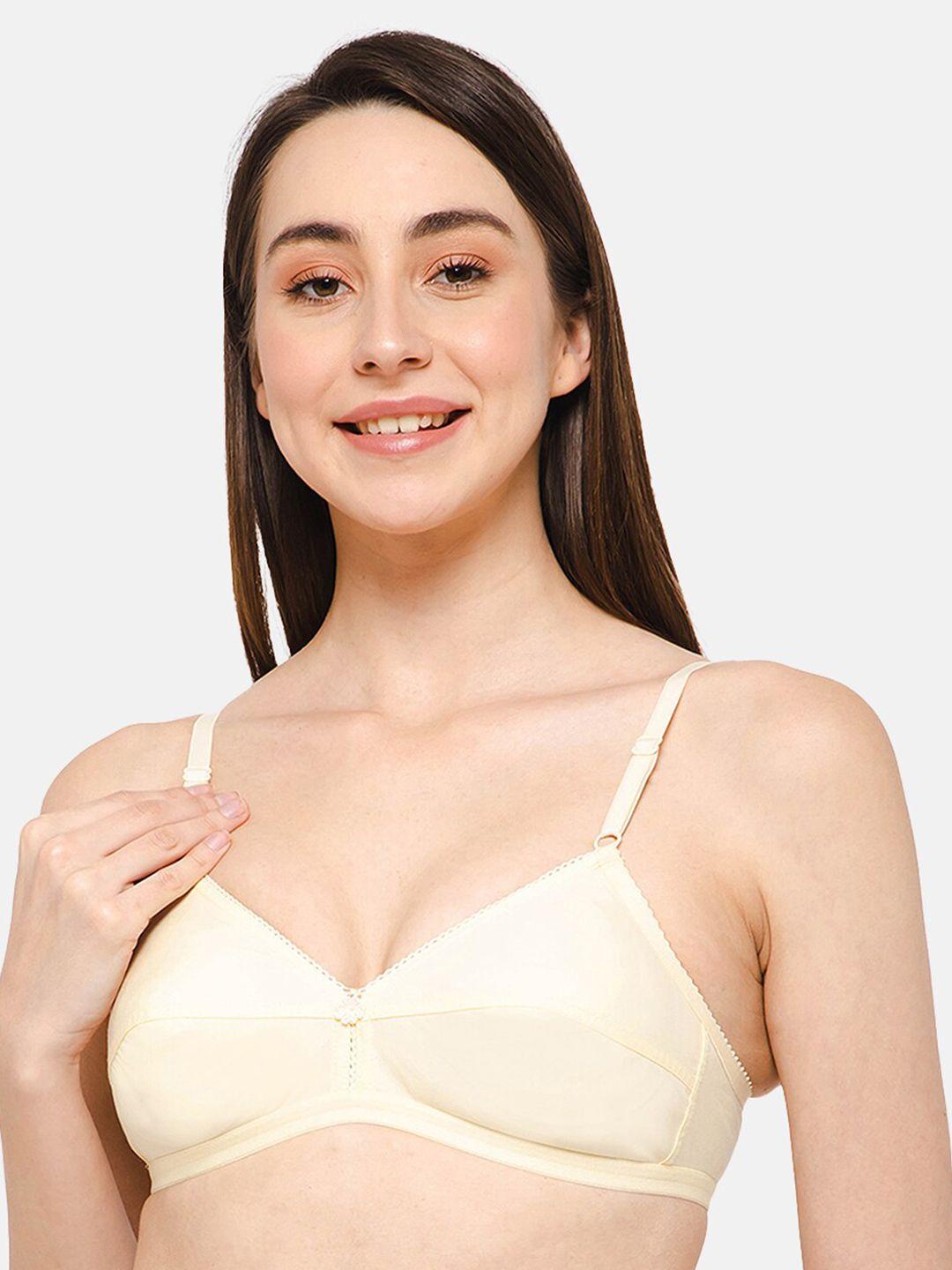 naidu hall medium coverage pure cotton super support everyday bra with all day comfort