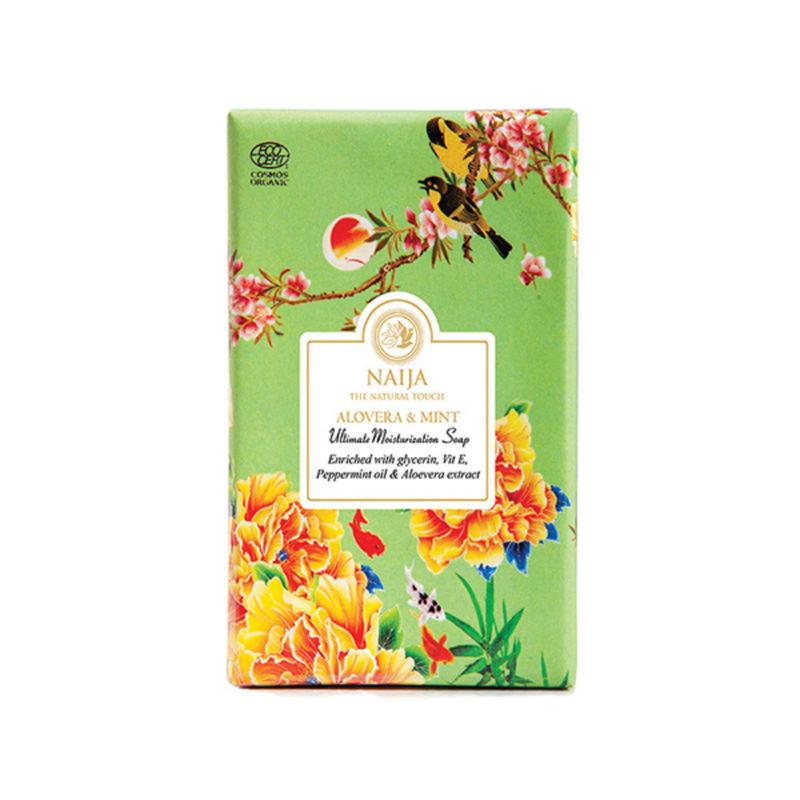 naija organic aloe vera & mint ultimate moisturization soap