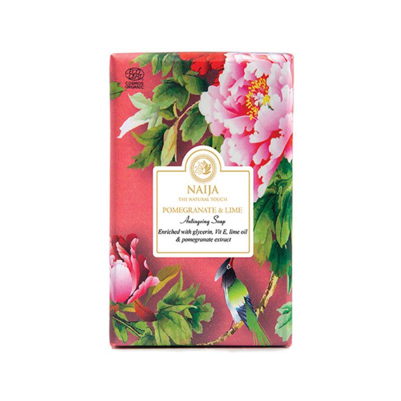 naija organic pomegranate & lime anti ageing soap