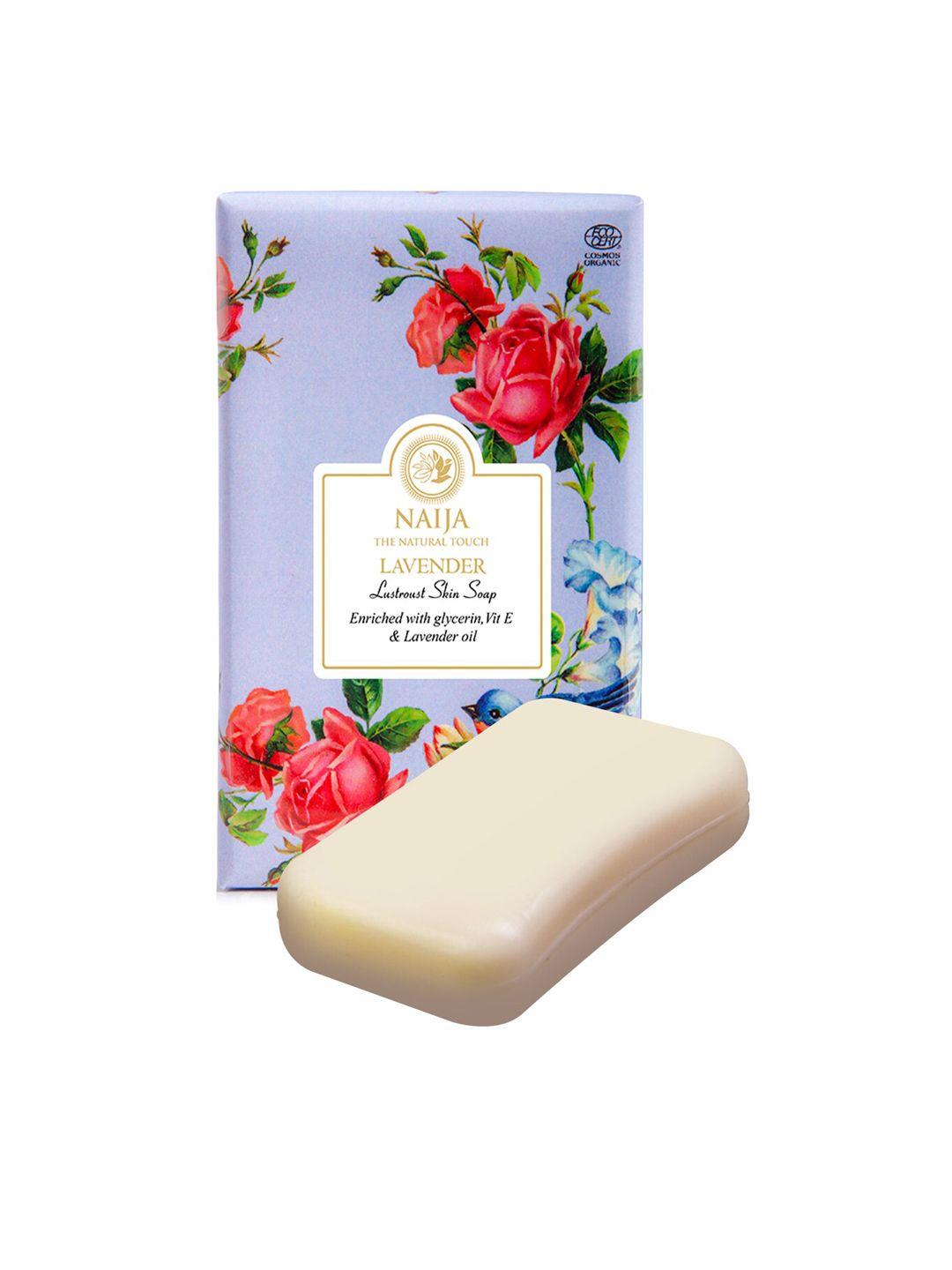 naija white organic lavender lustrous skin soap 100g