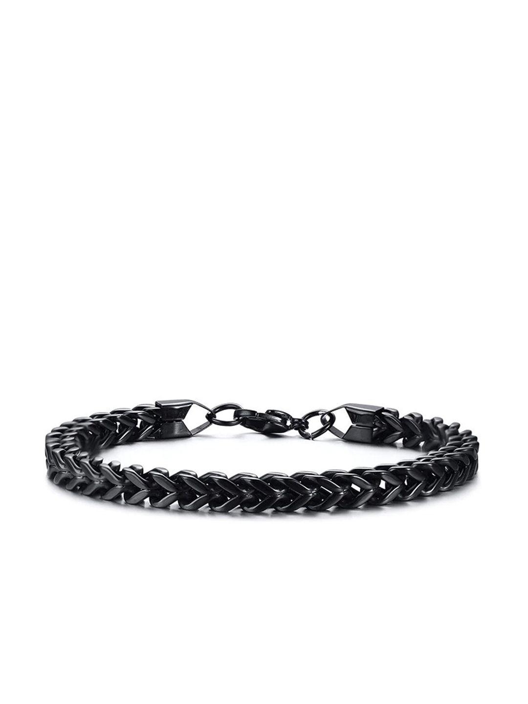 nakabh men black bracelet