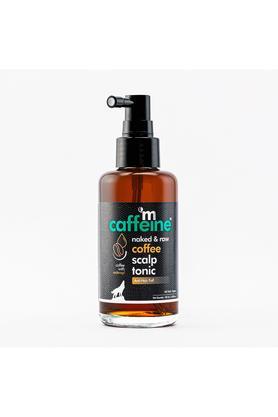 naked & raw anti-hair fall coffee scalp tonic with redensyl