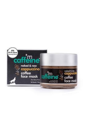 naked & raw cappuccino coffee face mask with salicylic acid