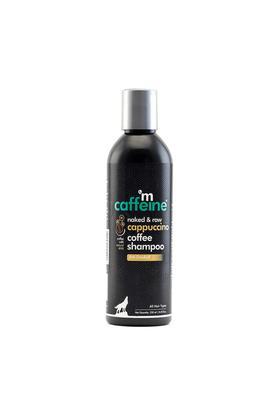 naked & raw anti-dandruff cappuccino coffee shampoo with aha