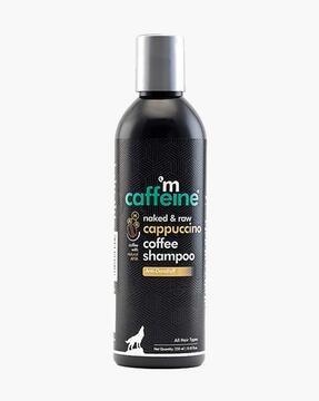 naked & raw cappuccino coffee shampoo