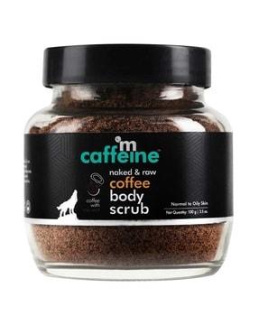 naked & raw tan removal coffee body scrub