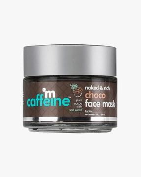 naked & rich deep nourishing choco face maskm