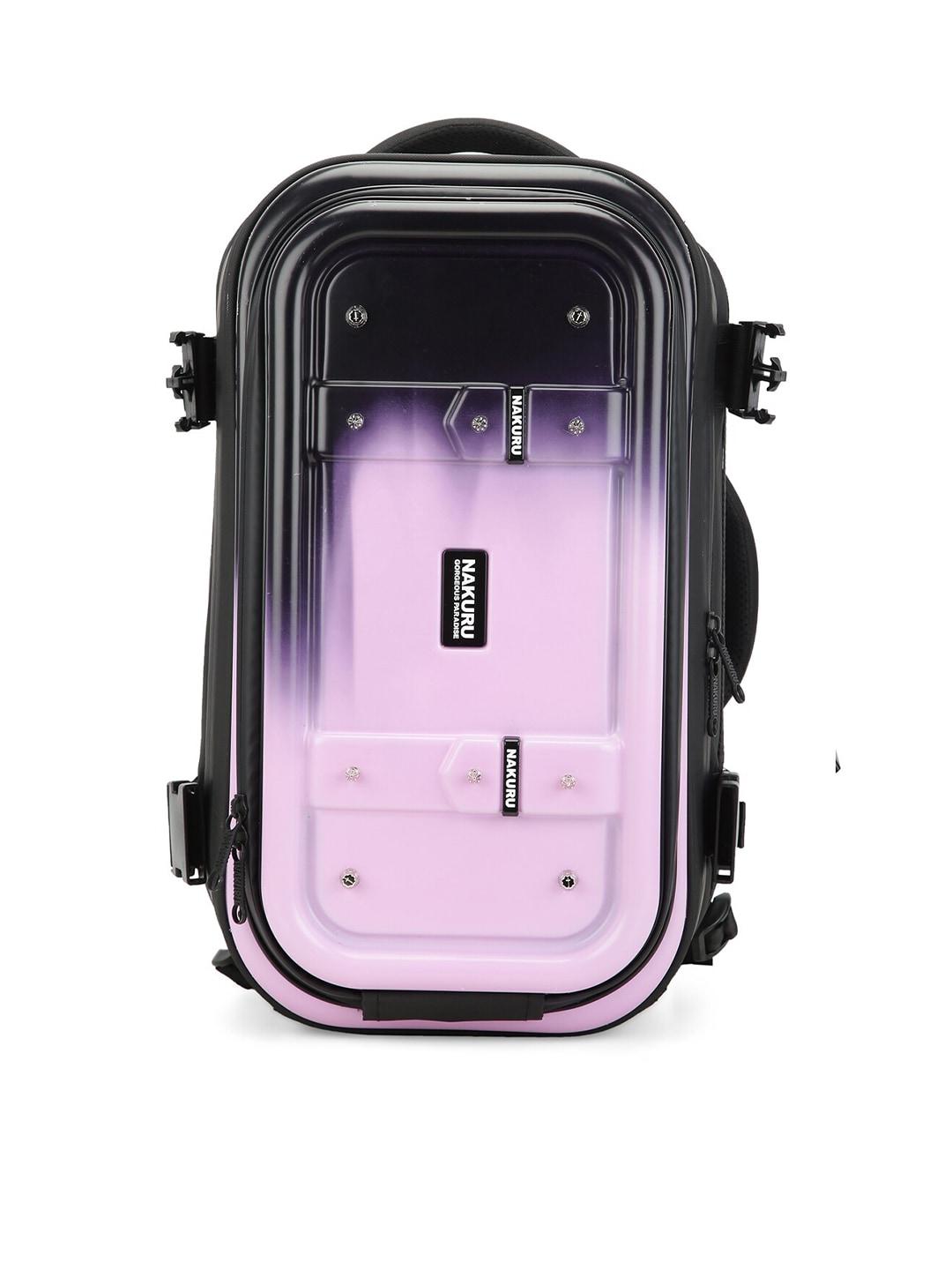 nakuru ae-6007 range pink black hard & soft medium backpack