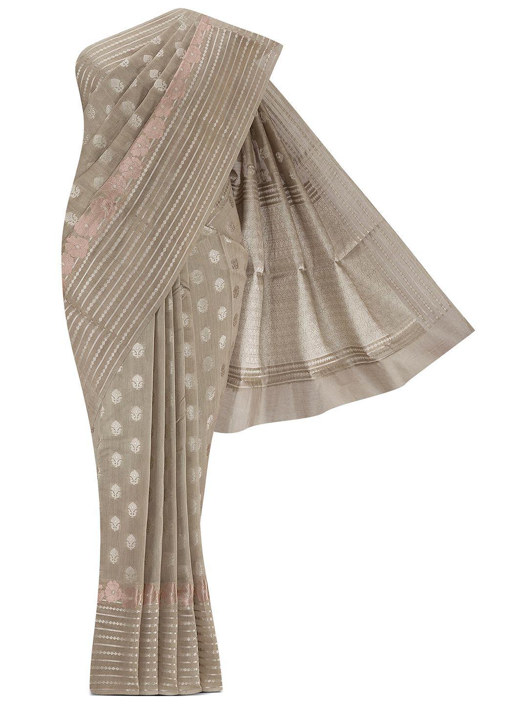 nalli woven design zari silk cotton chanderi saree