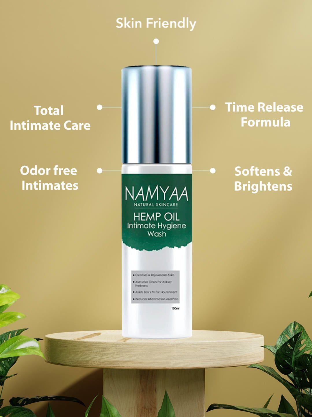 namyaa green tea intimate hygiene wash - 100 ml