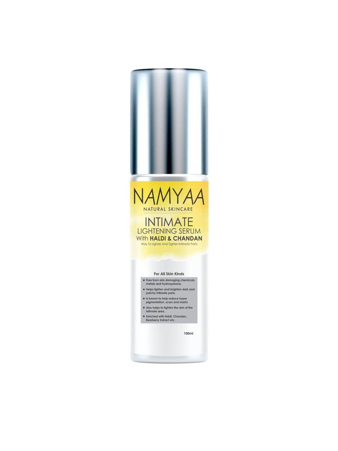 namyaa advanced haldi chandan intimate lightening serum for intimate area - 100 g