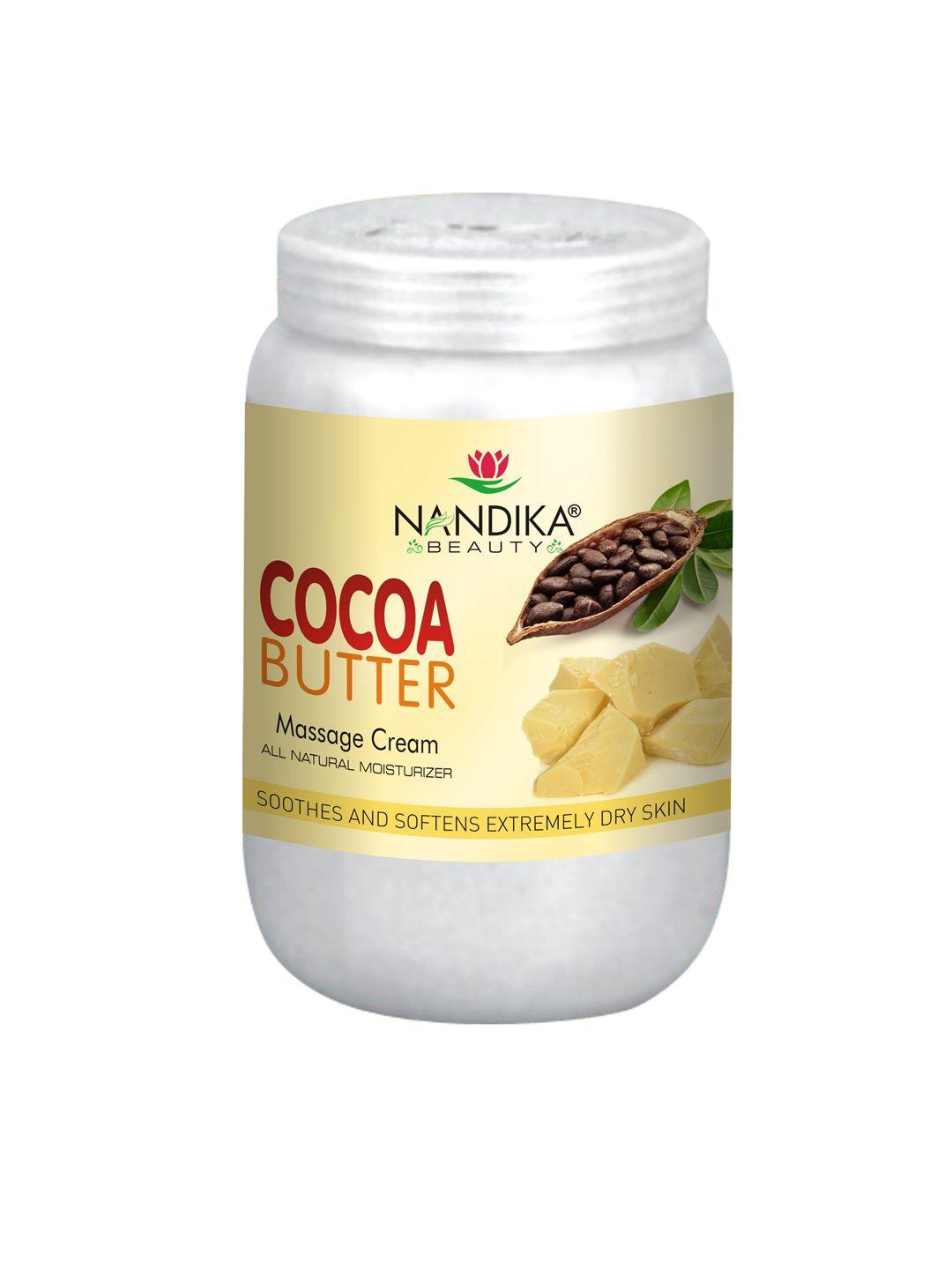 nandika beauty cocoa butter massage cream - 800g