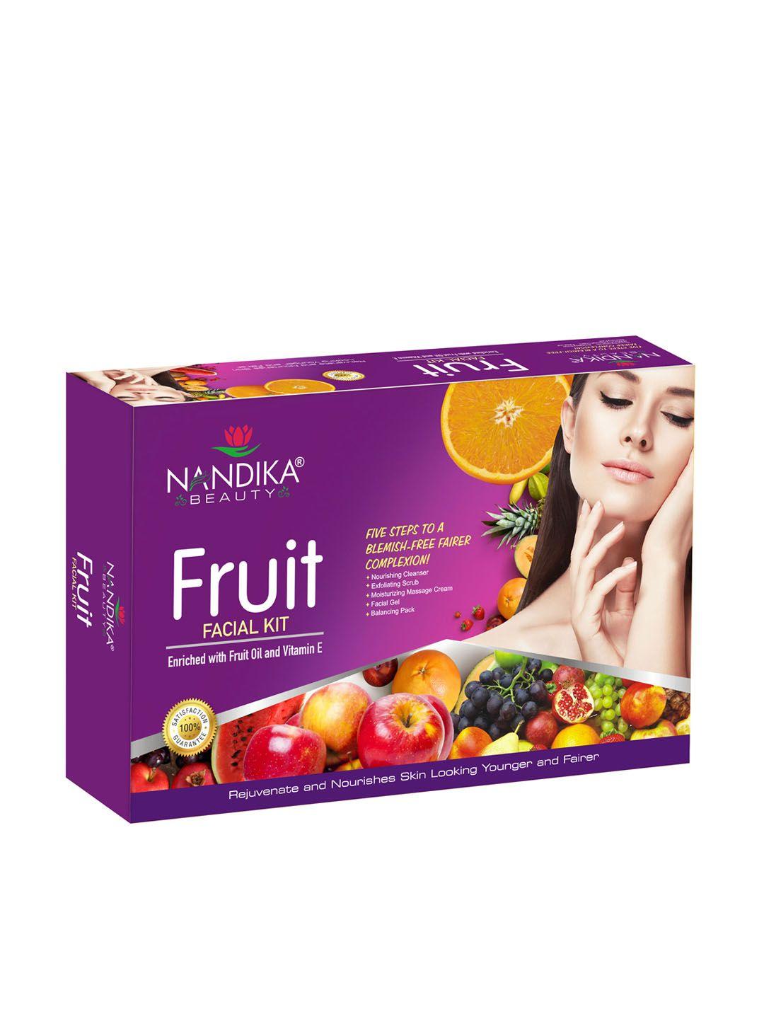 nandika beauty fruit facial kit with vitamin e 310 g