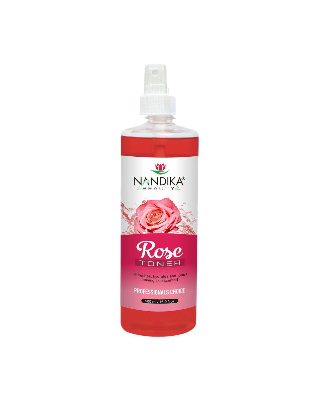 nandika beauty professionals choice rose toner 500 ml