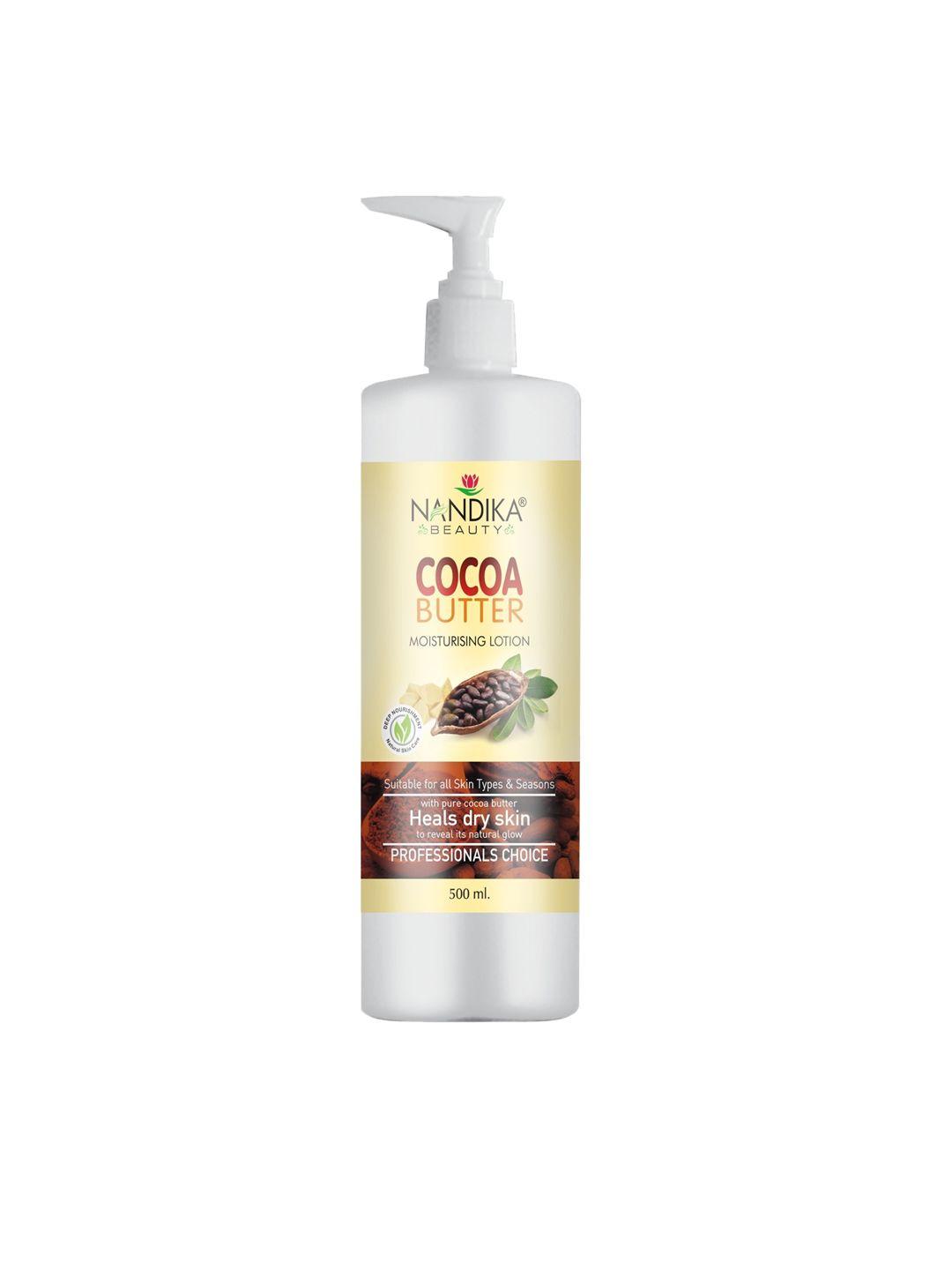 nandika beauty cocobutter moisturising lotion for all skin types - 500ml