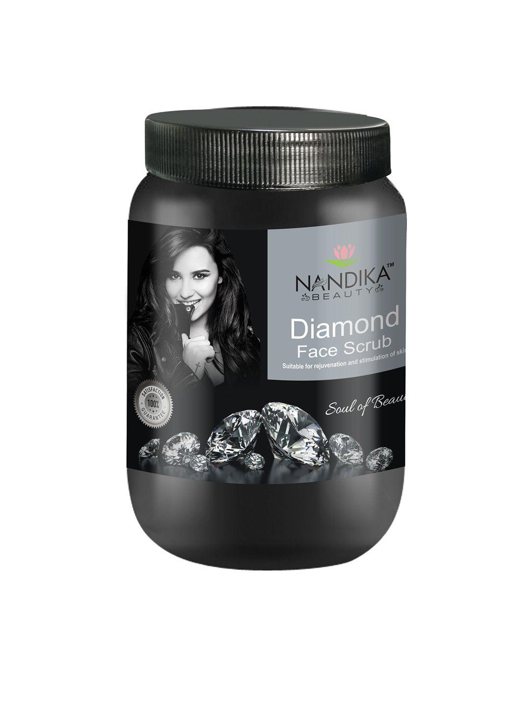 nandika beauty diamond face scrub with aloevera 1000 g