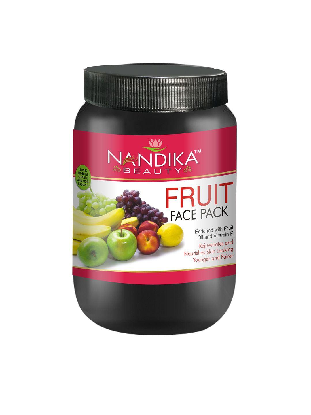 nandika beauty fruit face pack for nourished & younger looking skin - 1 kg