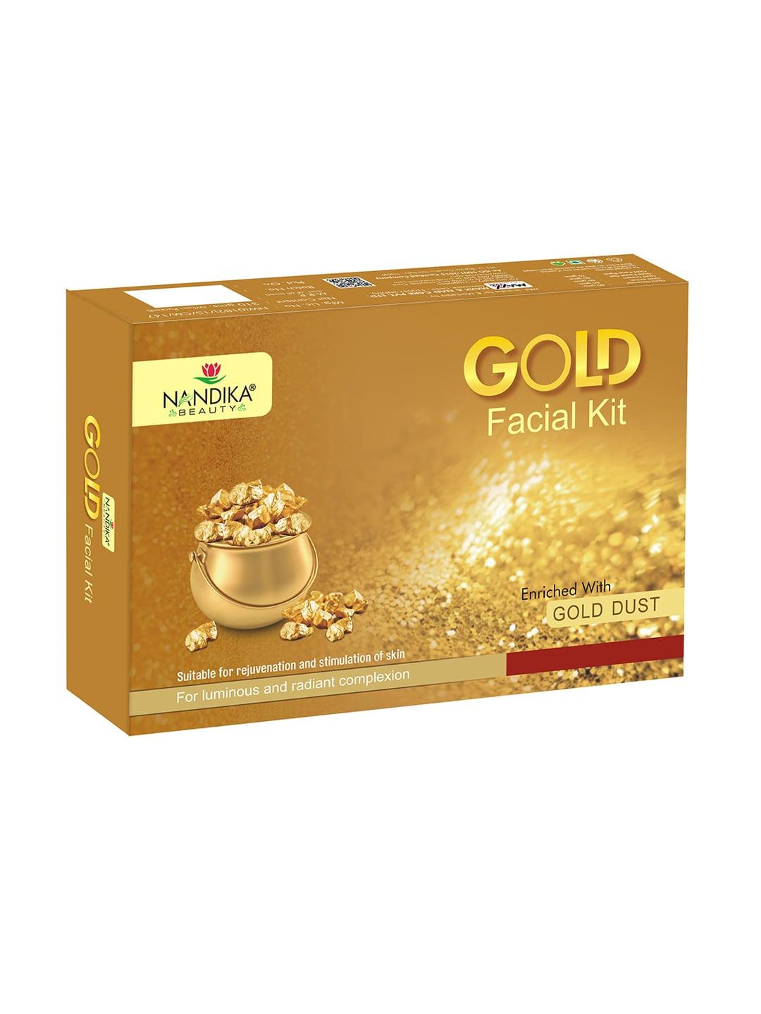 nandika beauty gold facial kit 310 g