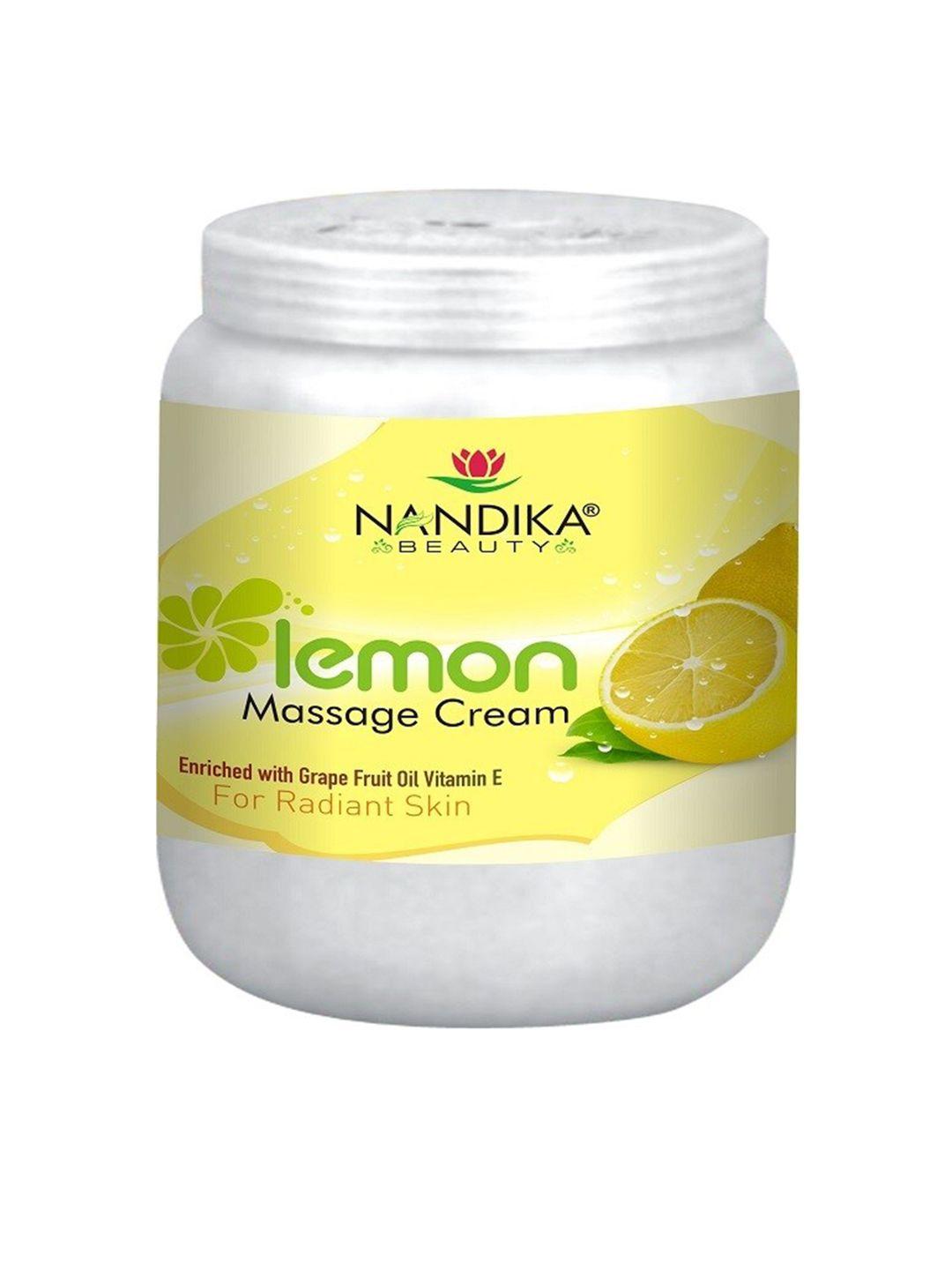 nandika beauty unisex yellow face moisturisers