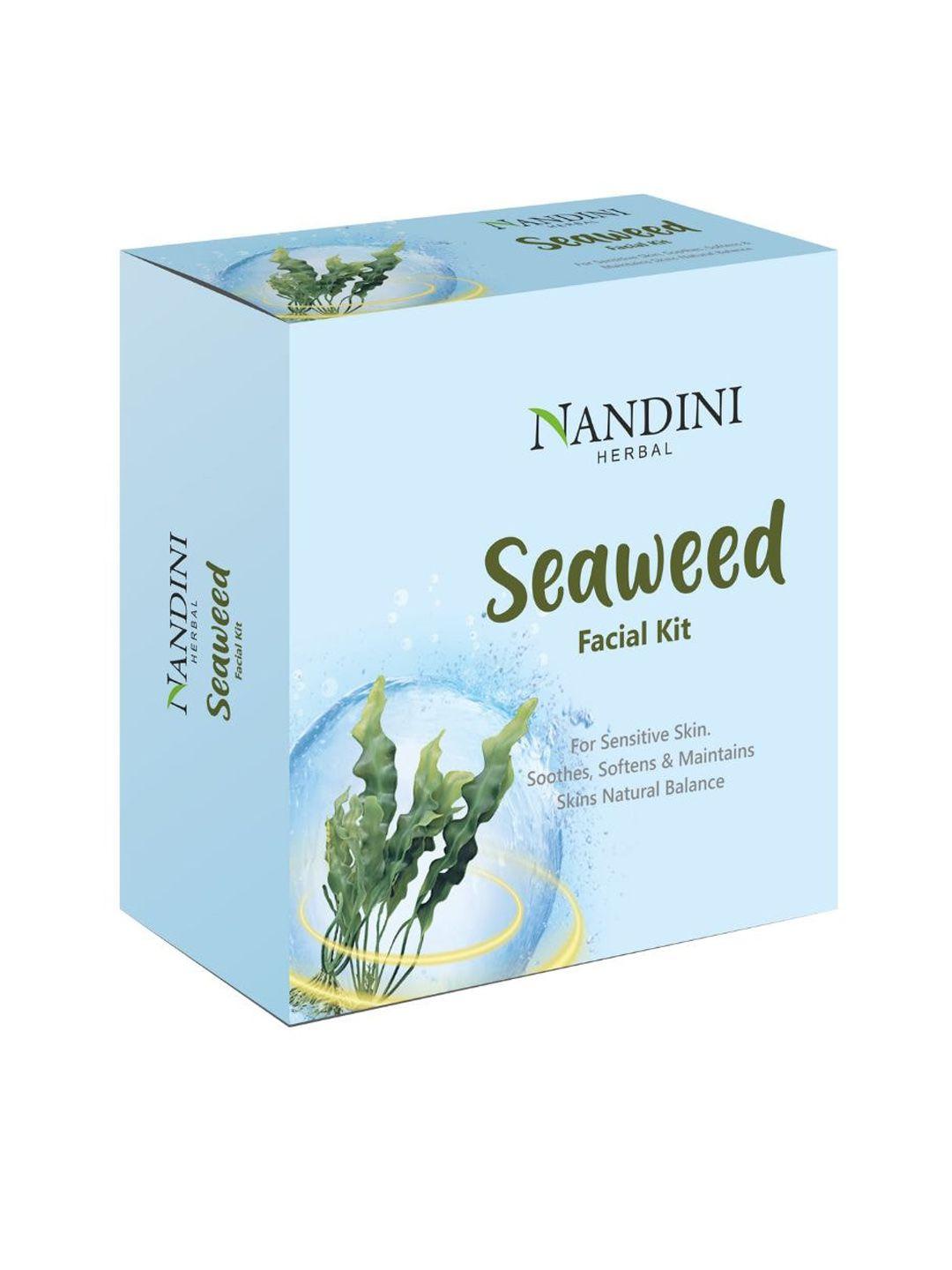 nandini herbal blue seaweed facial kit