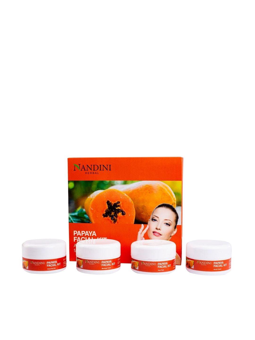 nandini herbal orange papaya facial kit