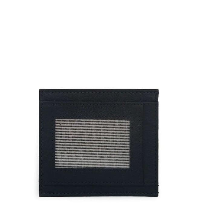nappa dori black classic card case 02