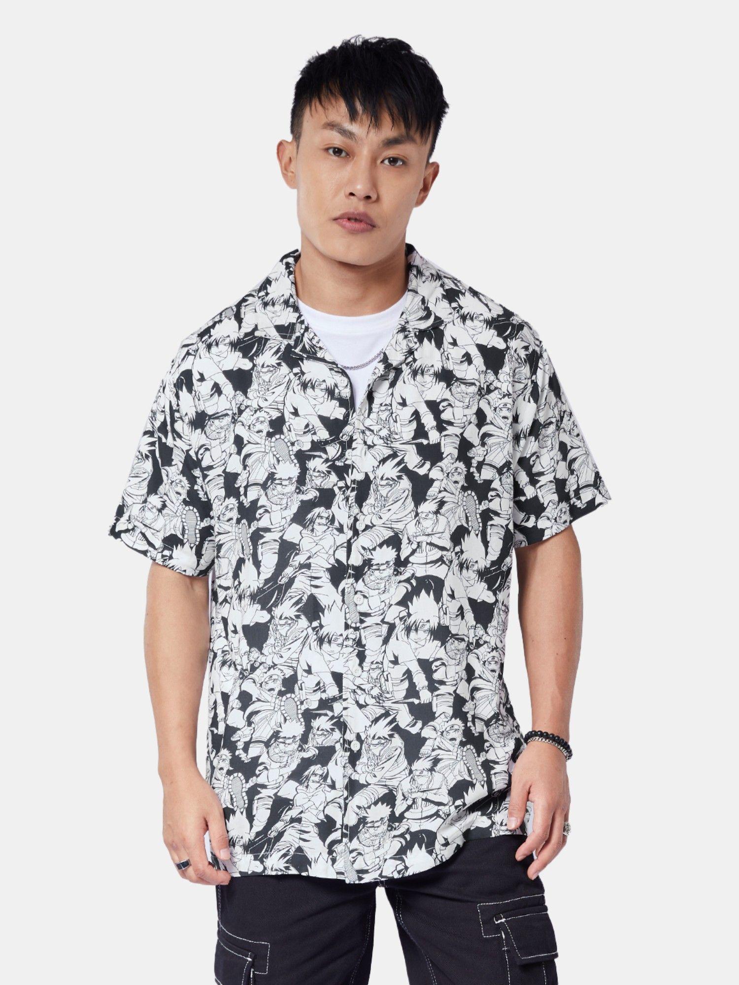 naruto pattern summer shirts