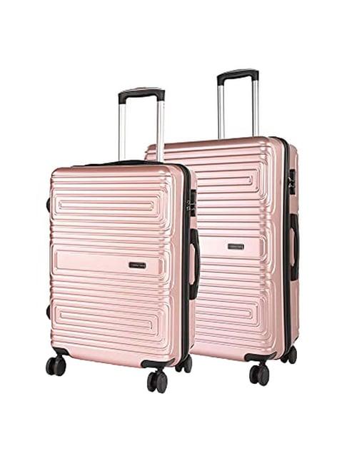 nasher miles dalhousie large hard cabin trolley - 52 cm pack of 2