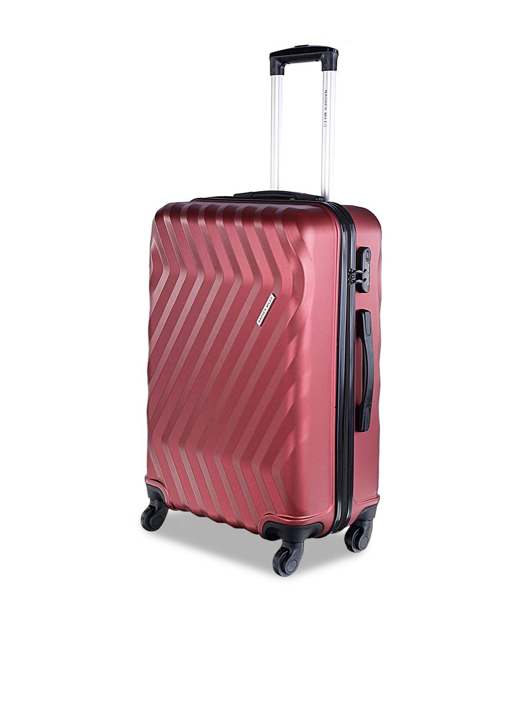 nasher miles lombard hard-side cabin trolley suitcase