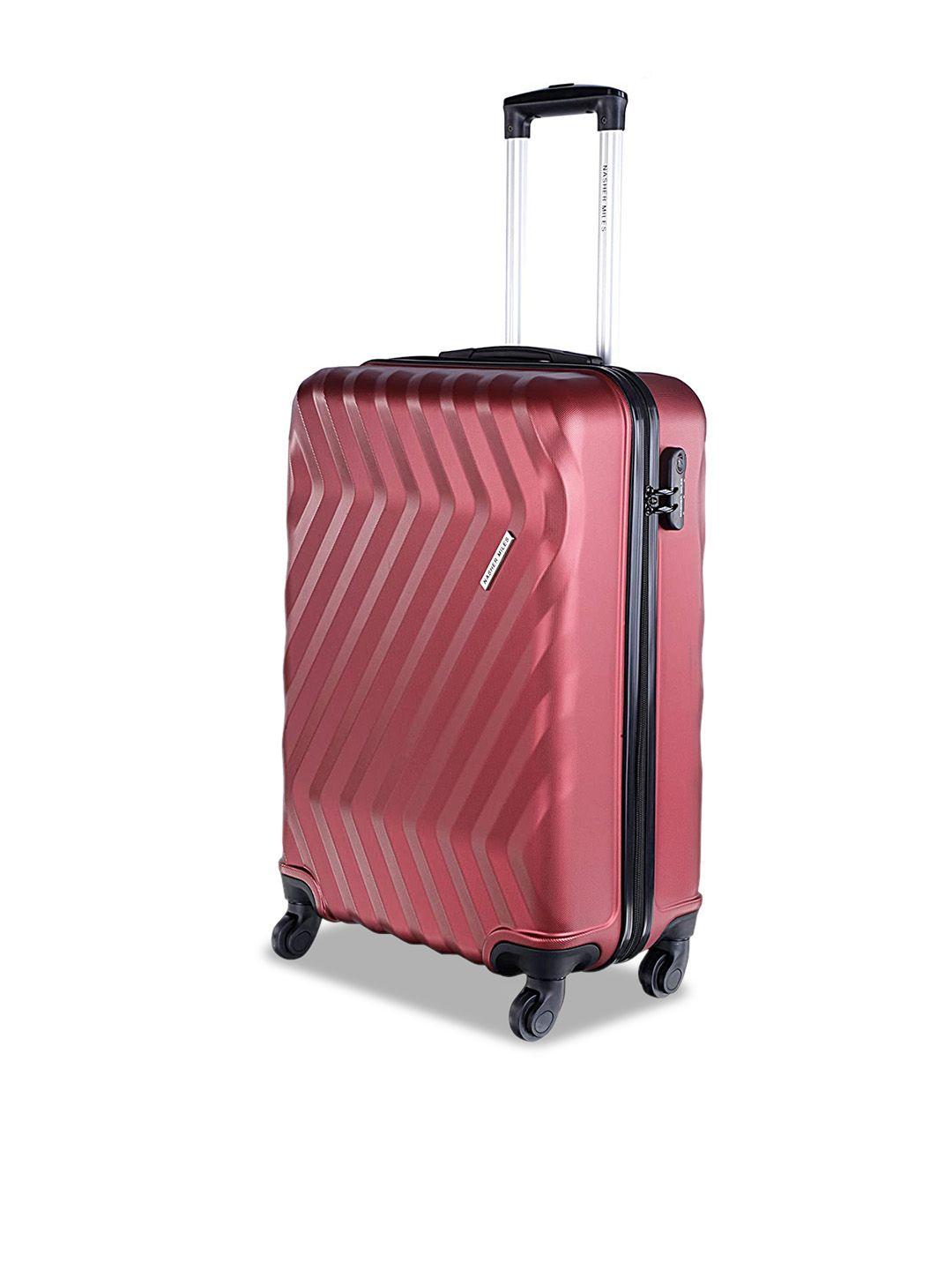 nasher miles lombard hard-sided cabin trolley suitcase
