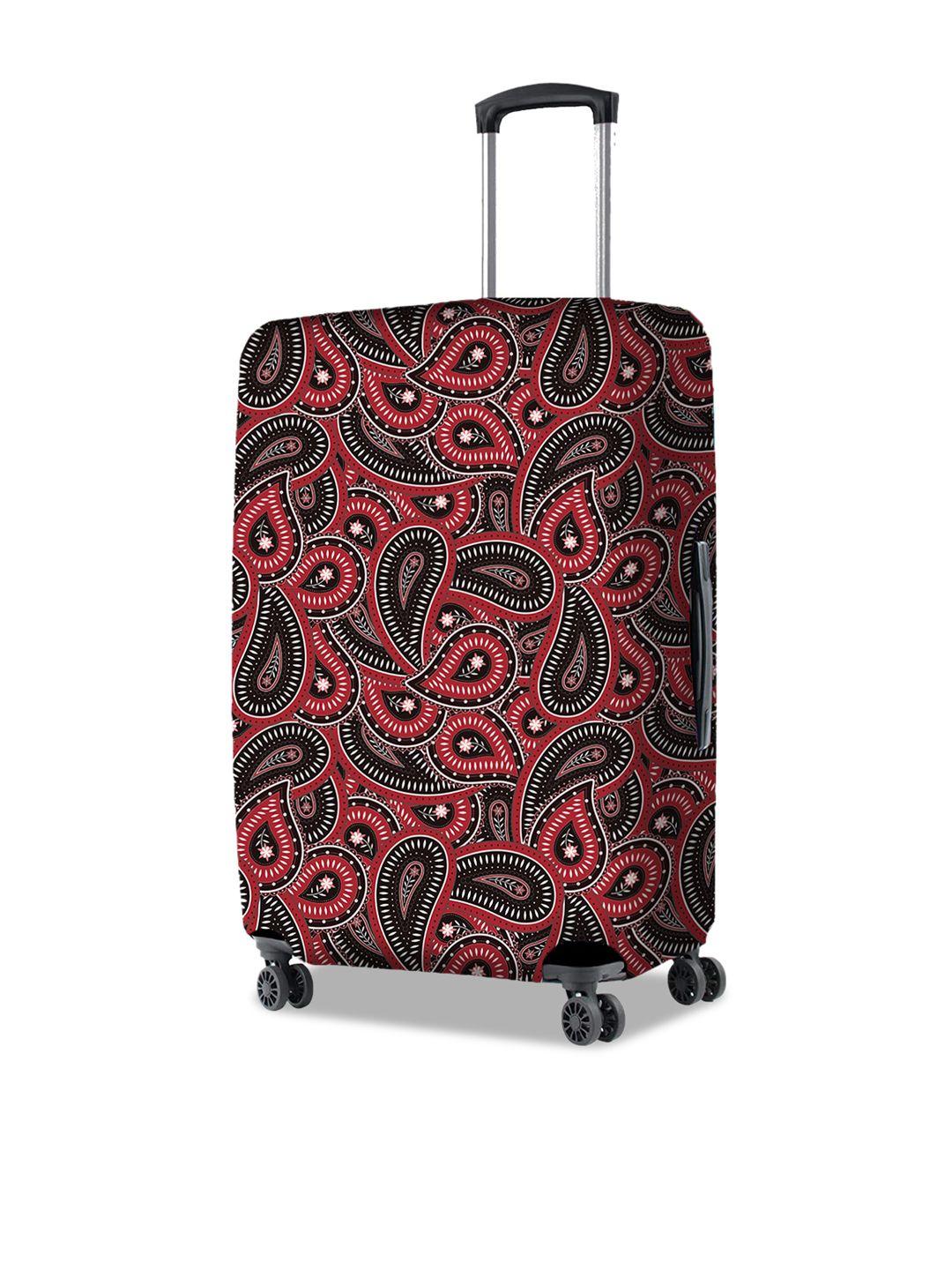 nasher miles printed large luggage cover