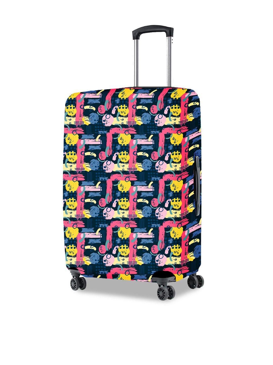 nasher miles printed luggage cover