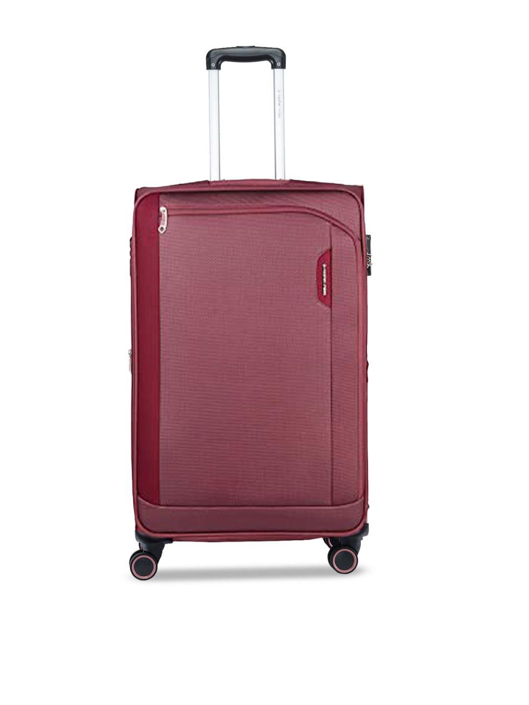 nasher miles soft-sided cabin trolley bag